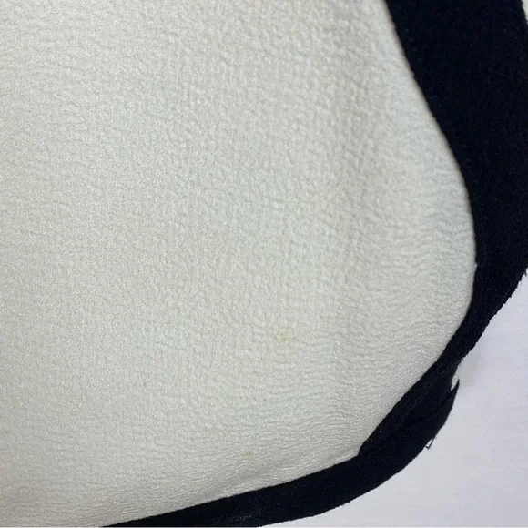 Talulah Sheath Dress Cut Out White Black Trim Size Medium - Picture 3 of 7